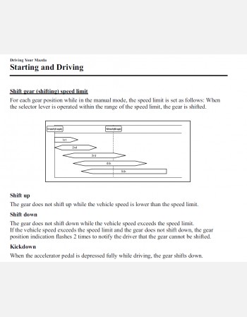 mazda premacy 2017 owners manual